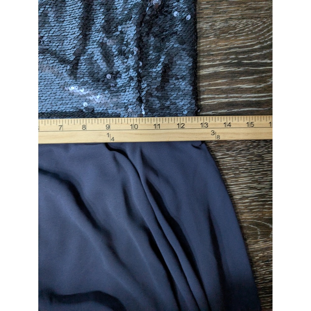 Lulus Dress Womens Small Sequin Maxi Formal Evening Gown Crisscross Back - Picture 6 of 6